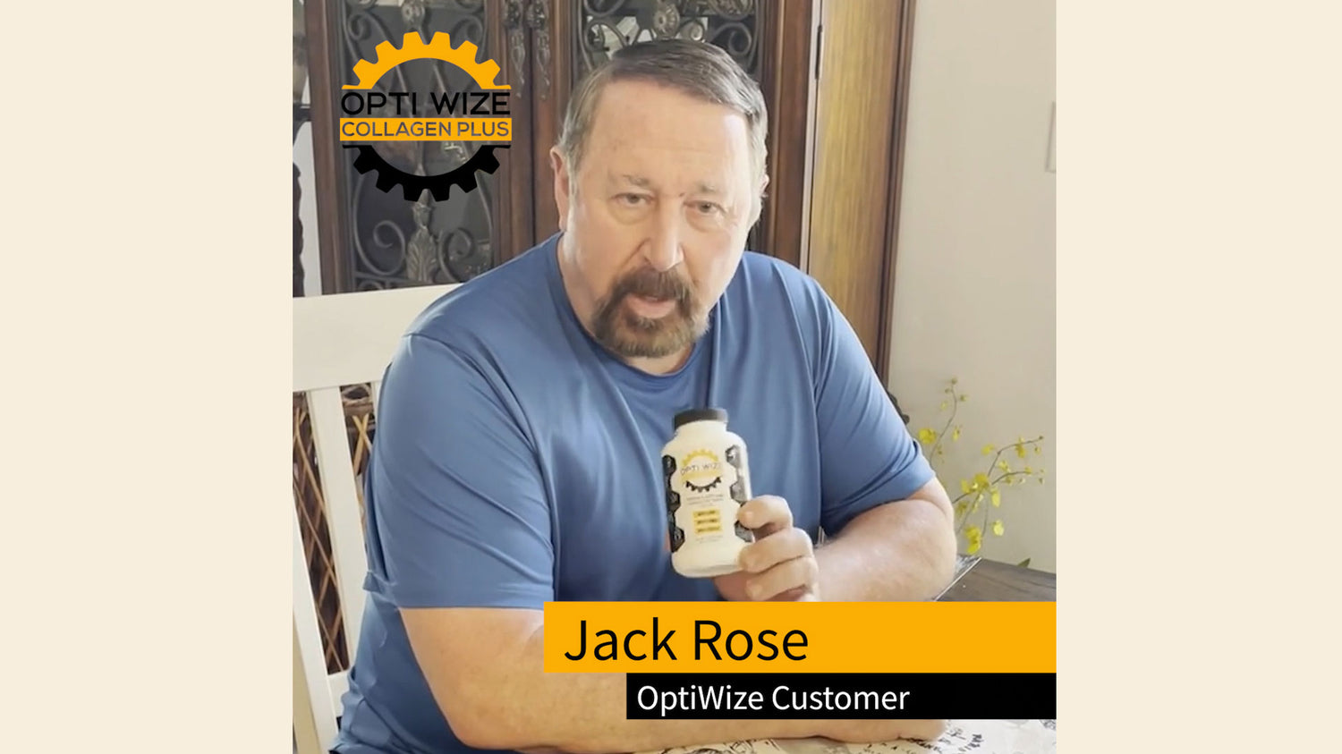 Load video: Jack Rose and OptiWize Collagen plus Human line post back surgeries.